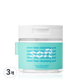 LaundryU Moisture Cleansing Pads, 60 pieces, 3 pieces / 런드리유 수분 클렌징 패드, 60개입, 3개