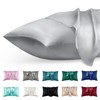 phyrec Satin Silk Pillowcase for Skin and Hair, 2 Pack