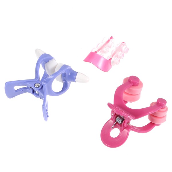 Mikinona Nose Straightening Clip Set 3pcs Nose Lifting Clips Nose