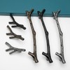 ESreake 10pcs Vintage Tree Twig Branch Cabinet Knobs Pulls Handles,Zinc