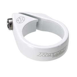 Reverse Bolt Clamp Seat Clamp 34.9 mm White