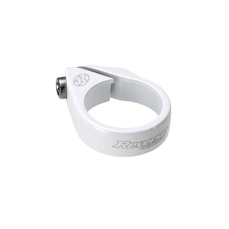 Reverse Bolt Clamp Seat Clamp 34.9 mm White