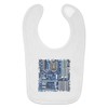 GRAPHICS & MORE Blue Computer Motherboard Processor CPU Baby Bib