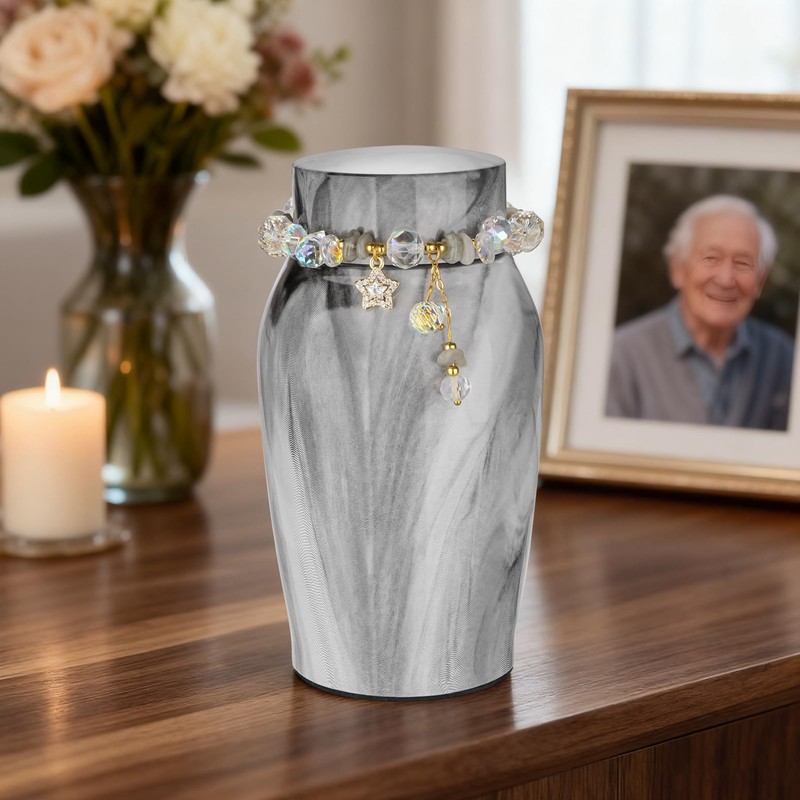 SOITIS Urns for Human Ashes, Mini Urn for Ash Male