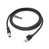 Cable Ethernet blindado industrial M12-X-Code-RJ45 para cámara industrial Cognex M12