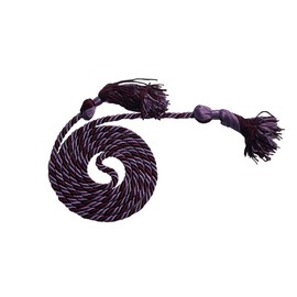 Honors Graduation Graduation Honor Cord | Perfect for College University, High School Graduation Regalia Cords Designed in the USA 200 Plus Color Selection | Lavender/Maroon with Blocked Tassel