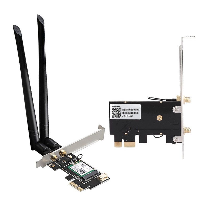 Dual Antenna Network Card Computer Accessory Wireless WIFI 6th Generation