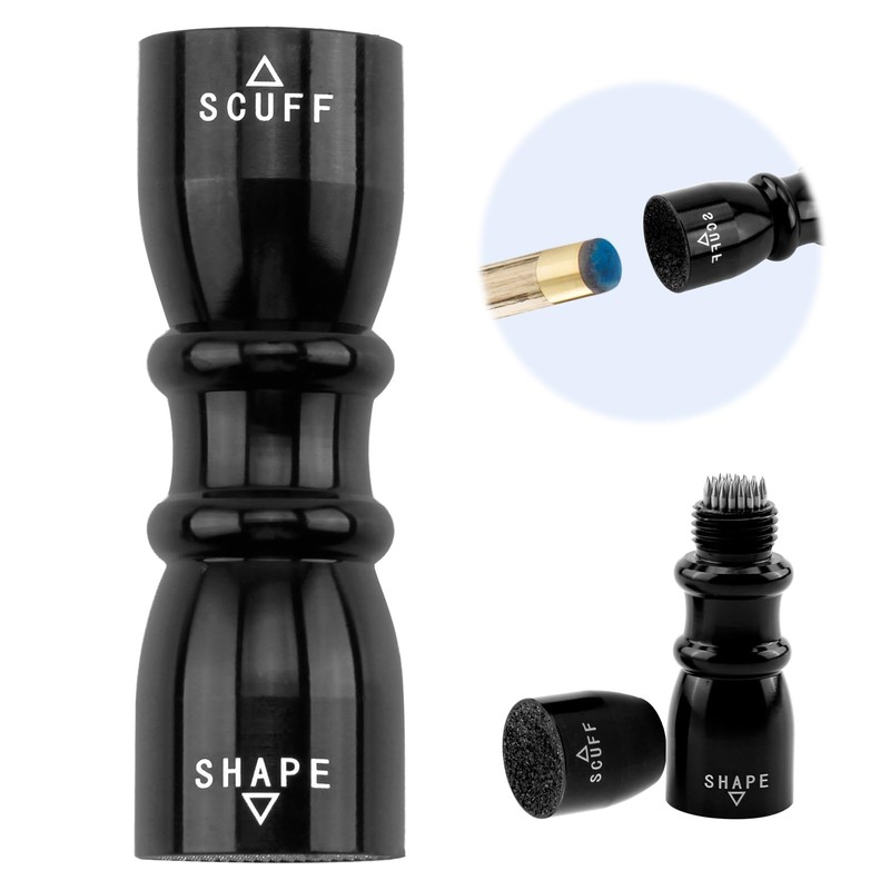 Cue Tip Shaper 3 in 1 Pool Cue Accessories Professional