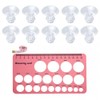 THJOPOKEEL 12 Piezas Insertos de Brida para Extractor de Leche