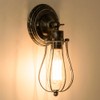 moonkist Vintage Wall Lamp Adjustable Rustic Retro Wire Cage Wall