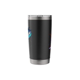 Freestyle Skier Watercolor Stainless Steel Insulated Tumbler