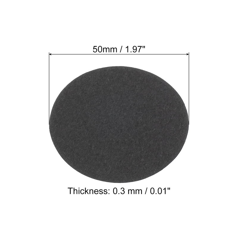 PATIKIL 2-inch Round Cardboard Paper, 25 Pcs Blank Disc Circles