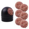 ExcInter Black Iron Tip Cleaner + 6pcs Cleaning Ball Soldering