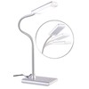 Lunartec Desk Lamp: LED Desk Lamp with Gooseneck, 5 Watt,