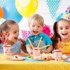 Shuiniba Biodegradable Striped Paper Straws,Paper Drinking Straws for Party, Events