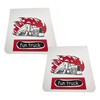 RDDY START Pair White Fun Truck Pattern Semi Truck Straight