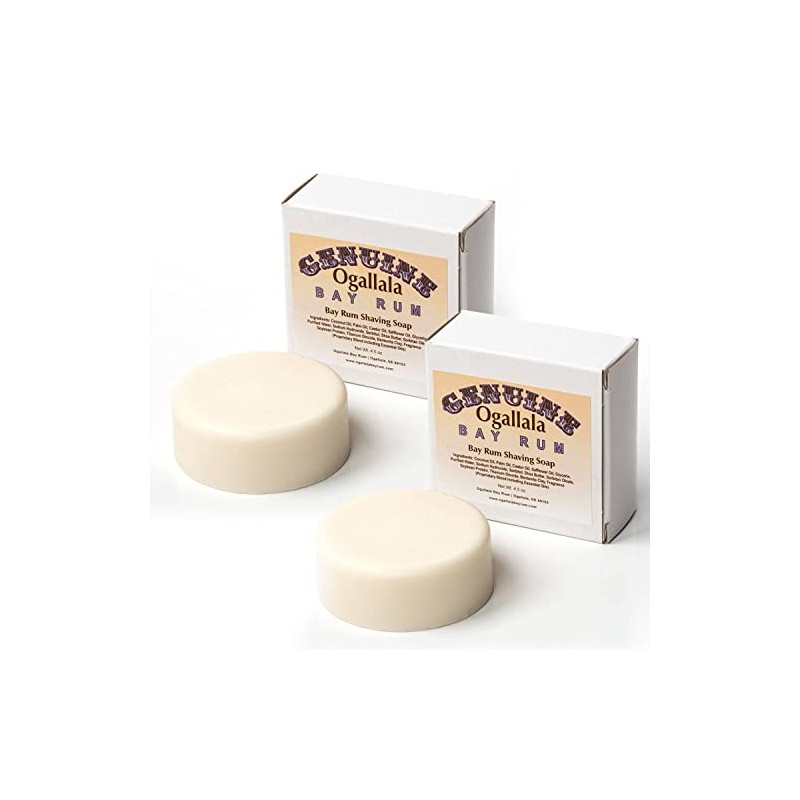 Bay Rum Shaving Soap - Original (Pack of 2)