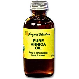 Arnica Oil - Pure Organic Muscle Discomfort Bottle - Organic Arnica Oil for Bruising and Swelling, Arnica Montana Oil for Muscle and Joint Discomfort, Arnica Massage Oil (2 oz)