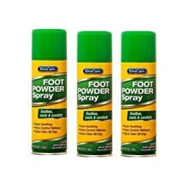 XtraCare Foot Powder Spray, Soothes cools & comforts 3 Oz (Pack of 3)