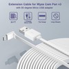 30FT Camera Extension Cable Charging only Compatible with Wyze Cam