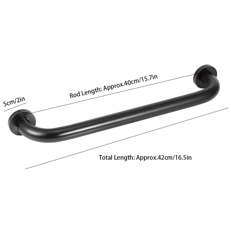 Bathroom Shower Grab Bar Non-slip Handrail Armrest Handle for Pregnant