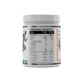 MST Nutrition Healthy BCAA Instant Peach Ice Tea 420 g - Amino Acid Powder with L-Leucine L-Isoleucine L-Valine in 2 1 1 Ratio - Sugar-Free - Ideal for Sports and Fitness