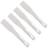 1.8" Width 11.6" Length Plastic Ink Scraper Screen Printing Spatula