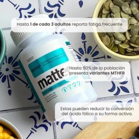 Complejo B, Folato, Besties, Matter Smart Nutrients Sabor NA                                                                                          