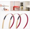 Gold Metalized Mirror-Like Finish Peel and Stick Wall Trim Molding