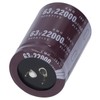 Electrolytic Capacitor 22000μF Aluminum Energy Storage Components 105℃ 35x50mm 63V