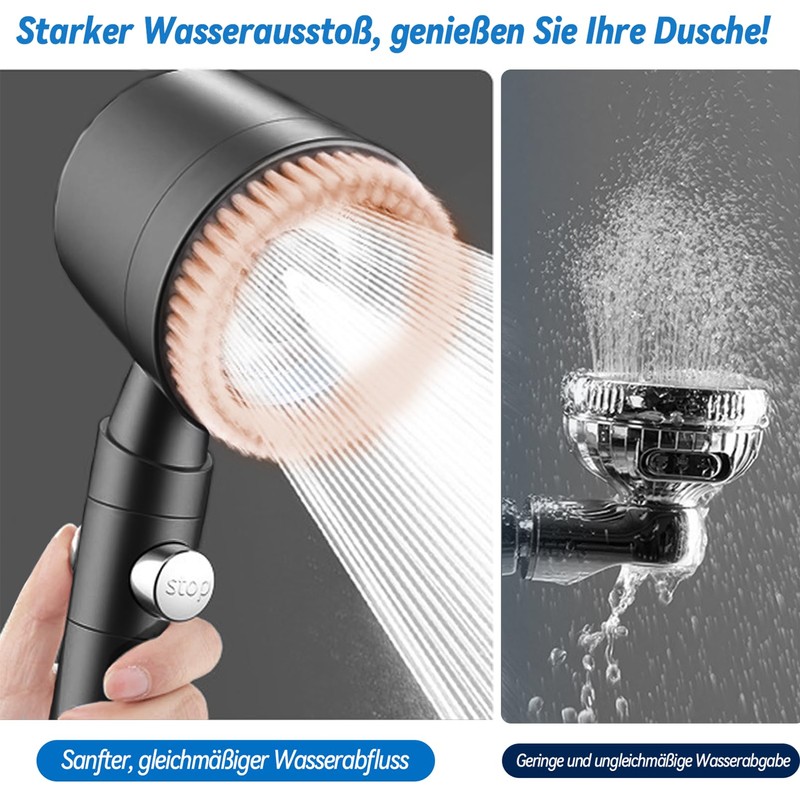 Yeelan Water Saving Shower Head with 5 Water Modes, Shower