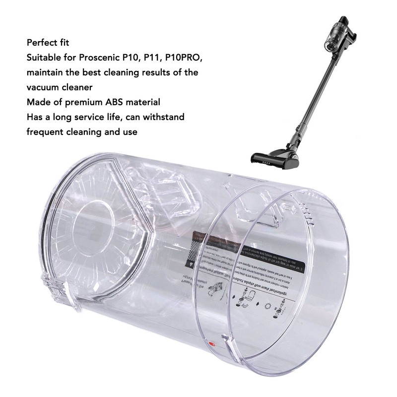 Vacuum Cleaner Dust Bucket ABS Handheld Cordless Vacuum Cleaner Dust
