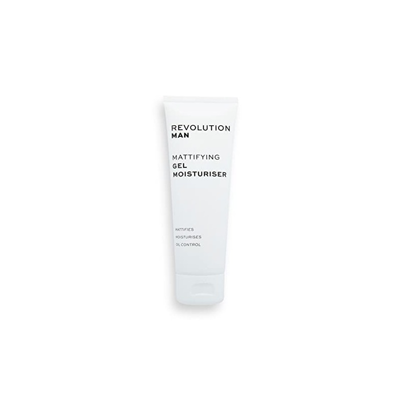 Revolution Man, Mattifying Gel Moisturiser, 75ml