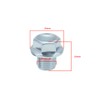 Micro Traders Car Engine Oil Drain Plug 17 mm Head