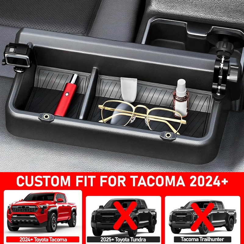 XWQZ Dashboard Behind Screen Storage Box 14 Inch Compatible with