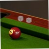 Outanaya 3pcs Clear Acrylic Pool Chalk Box Sealed Billiard Chalk