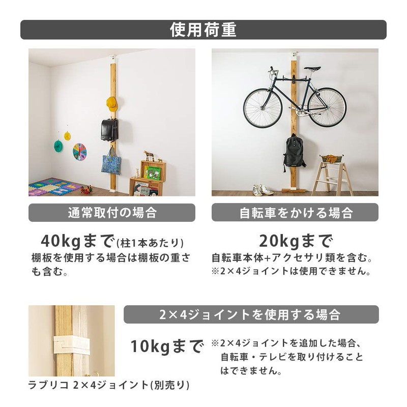 Heian Shindoh Industrial Labrico EXO-1 DIY Storage Parts, 2 x