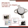 KSD201 120-0 Microwave Thermostat Fuse Temperature Control Switch Sensor Fuse