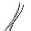 Set of 2 Curved + Straight Kelly Hemostat Forceps with