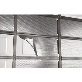 NASATEK Pre-Cut Double Car Garage Door Insulation Kit Double Layer R8 (5 Panel)