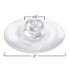Nature Anywhere Replacement Suction Cups (4-Pack) - 2 Inch Diameter