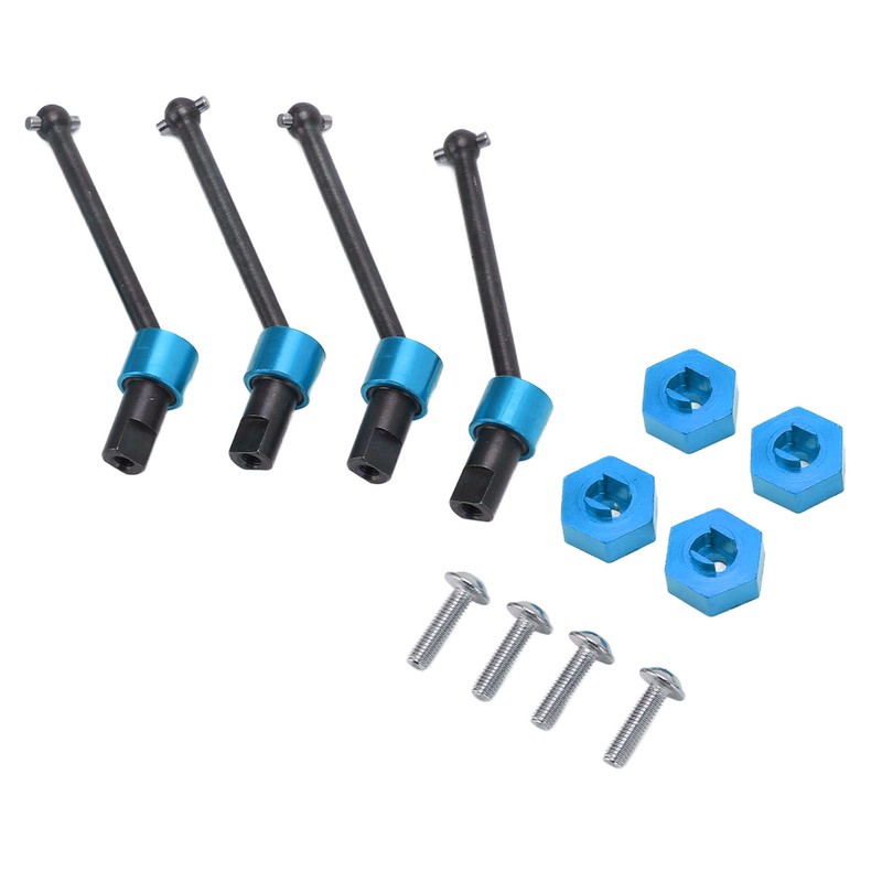 Metal Driveshaft Assembly Hex Wheel Hubs Combiner CVD for Traxxas