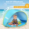 Zooawa Baby Beach Tent, Pop Up Beach Tent Sun Shade