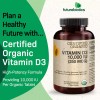 Futurebiotics Vitamina D3 10,000iu Con 360 Tabletas Orgánicas Hecho En