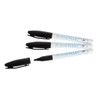 PuraCycle FB284 Non-Toxic Marker Pens Black 3 Pack