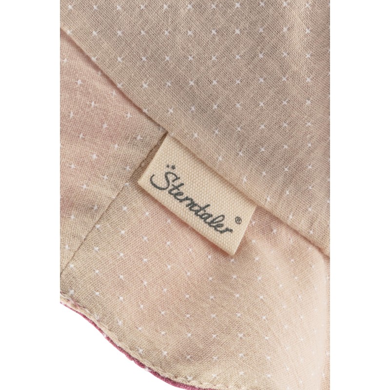 Sterntaler Girls' Children's Reversible Printed Sun Hat with Dots, beige,