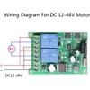 DC 12V 24V 36V 48V Wireless Remote Switch New 2