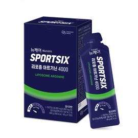 Sportsix [Pre-workout] SpoSix Liposome Arginine 4000/Expiration date 2026.10.23 10 packets, 1 unit / [운동전] 스포식스 리포좀 아르기닌 4000/소비기한 2026.10.23 10포, 1개