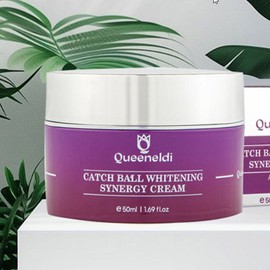 Quinell Dee Catch Ball Whitening Synergy Anti-Aging Cream QN-080901: Firming & Brightening Moisturizer Cream / 50ml 5ea