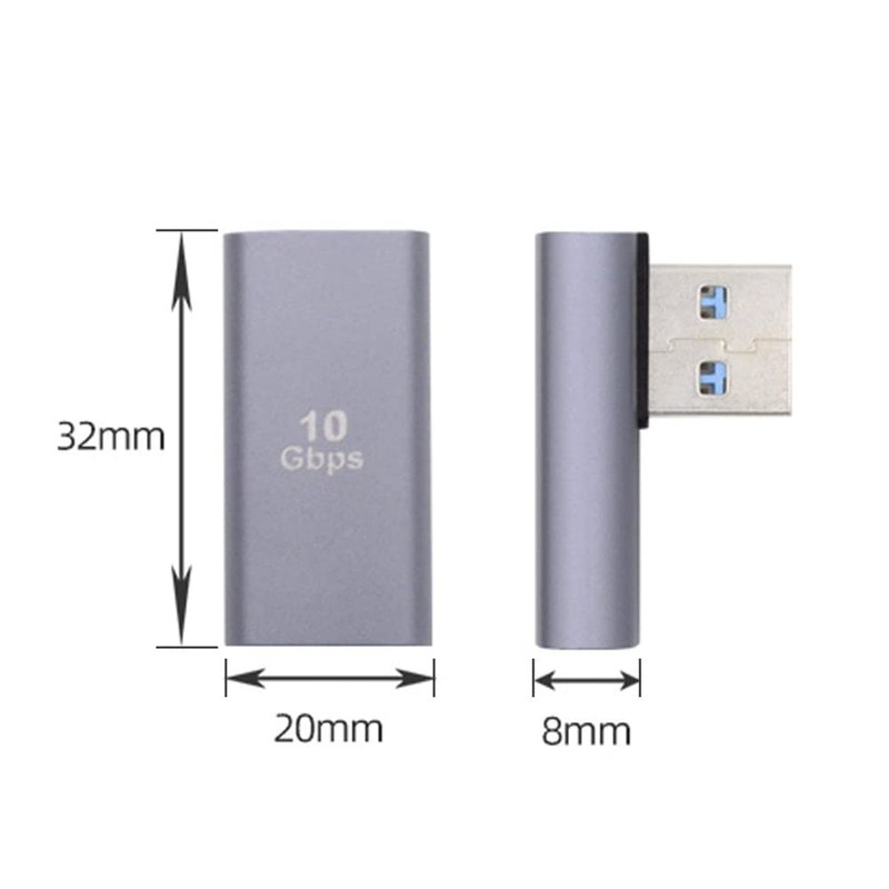 NFHK 10Gbps USB3.0 Male to Female Extension Power Data Video